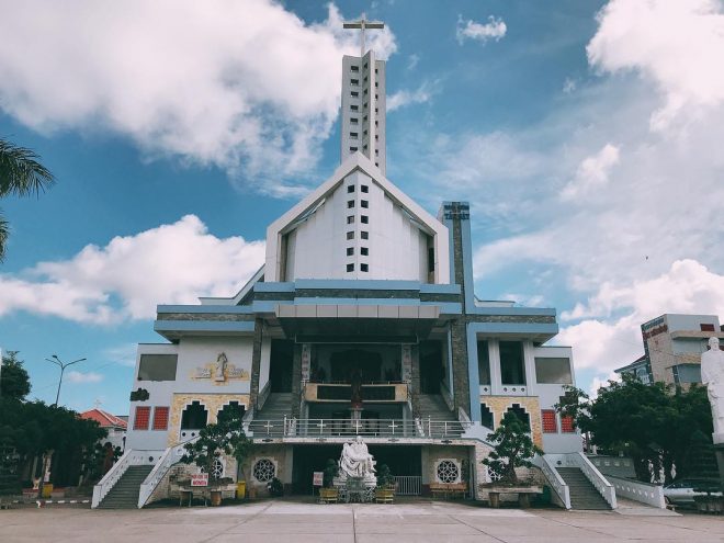 Nhà thờ Tắc Sậy Bạc Liêu đẹp và nổi tiếng bậc nhất ở miền Tây