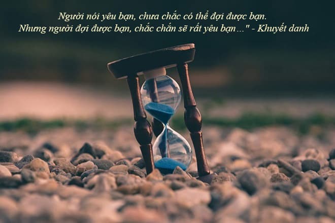 Những câu nói hay về sự chờ đợi tình yêu